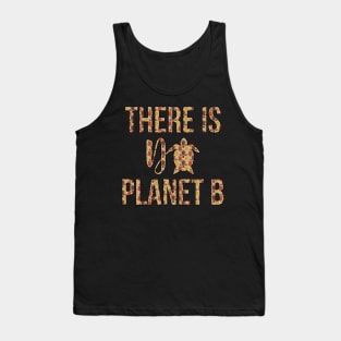 There is No Planet B Rescue Turtle Gift Tank Top